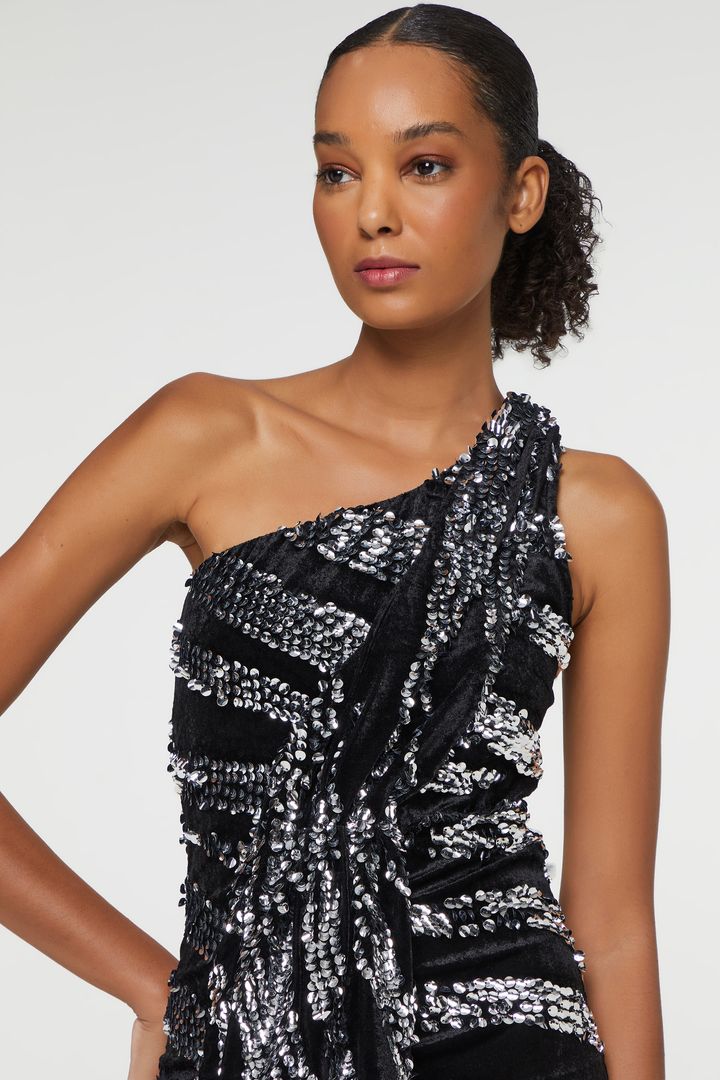 Vestido Animale Mini Drapeado
