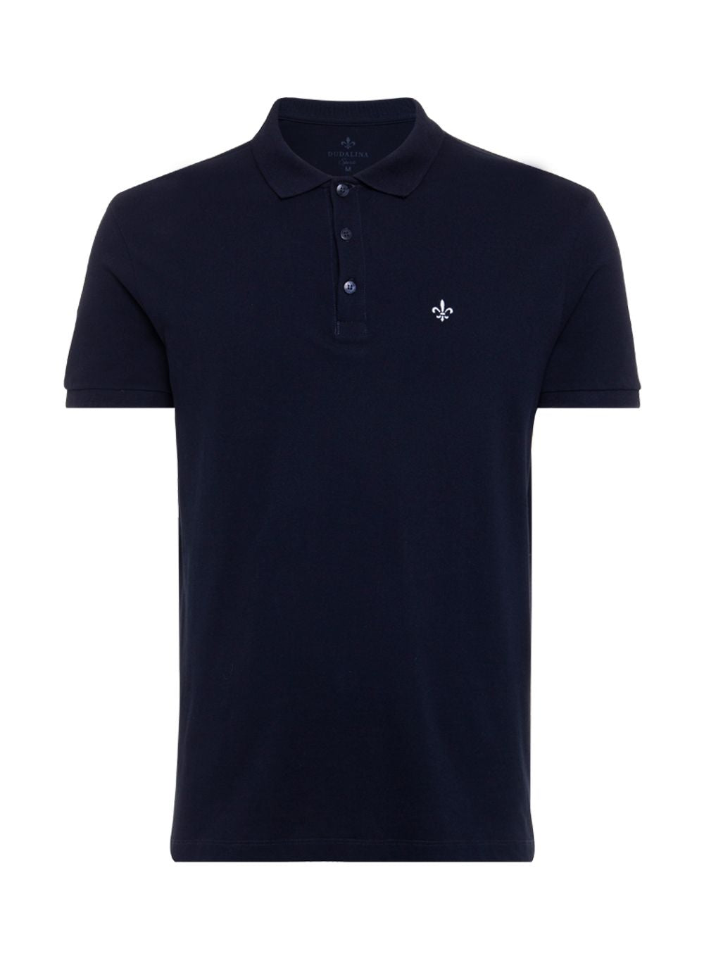 Polo mc Essentials Algodao Azul Marinho