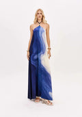 Vestido Super Midi Ombro Unico