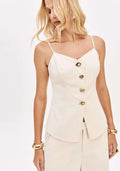 Blusa Colete De Alcas