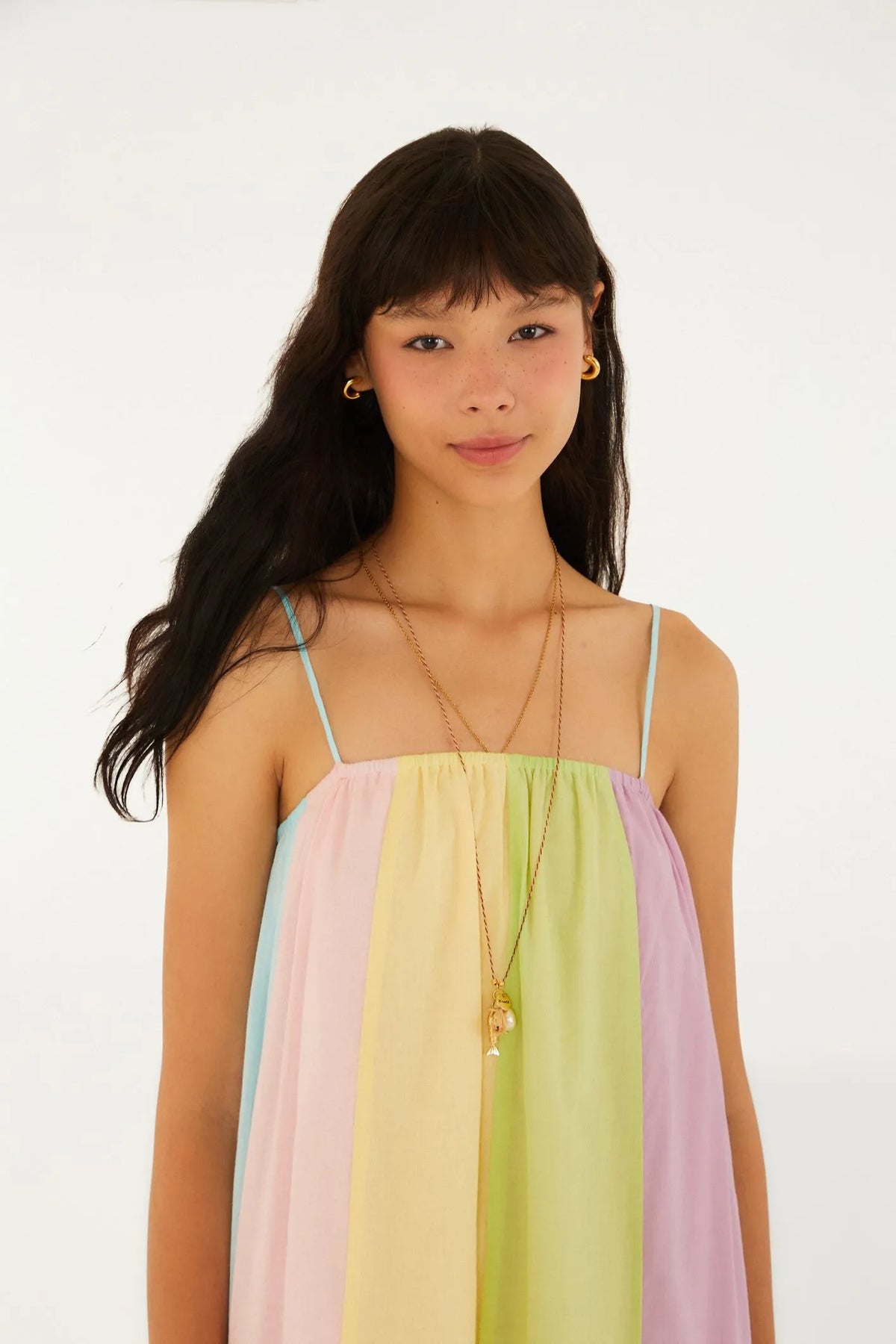Vestido Farm Longo Patch