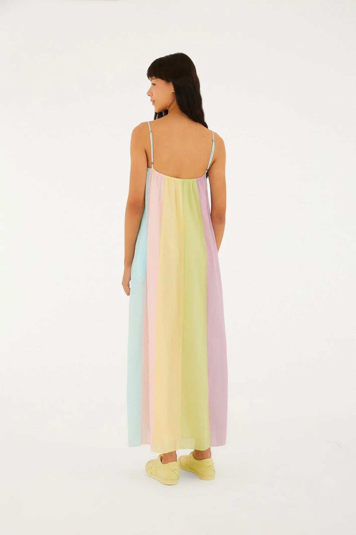 Vestido Farm Longo Patch