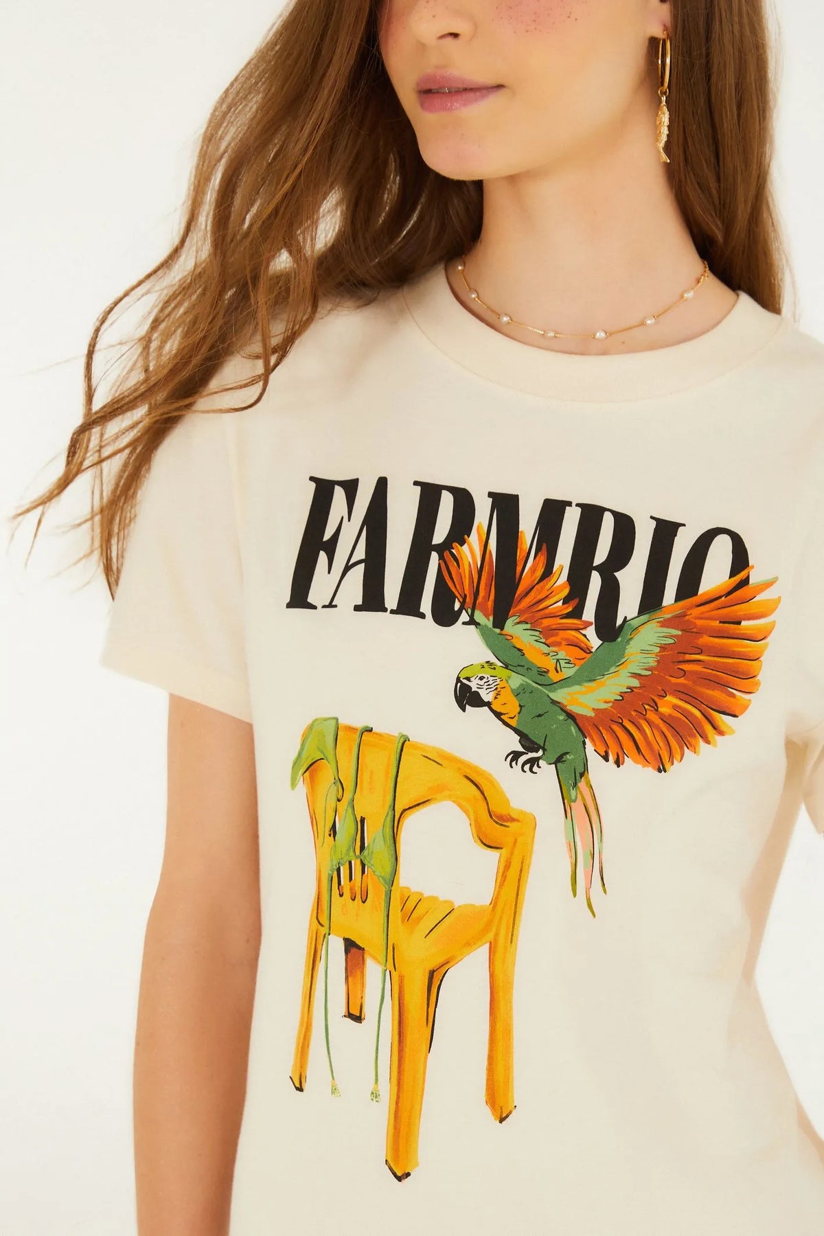 T-shirt Farm Cadeira e Biquini