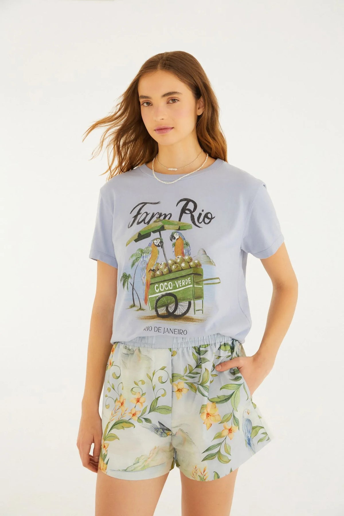 T-shirt Farm Fit Carrinho de Coco