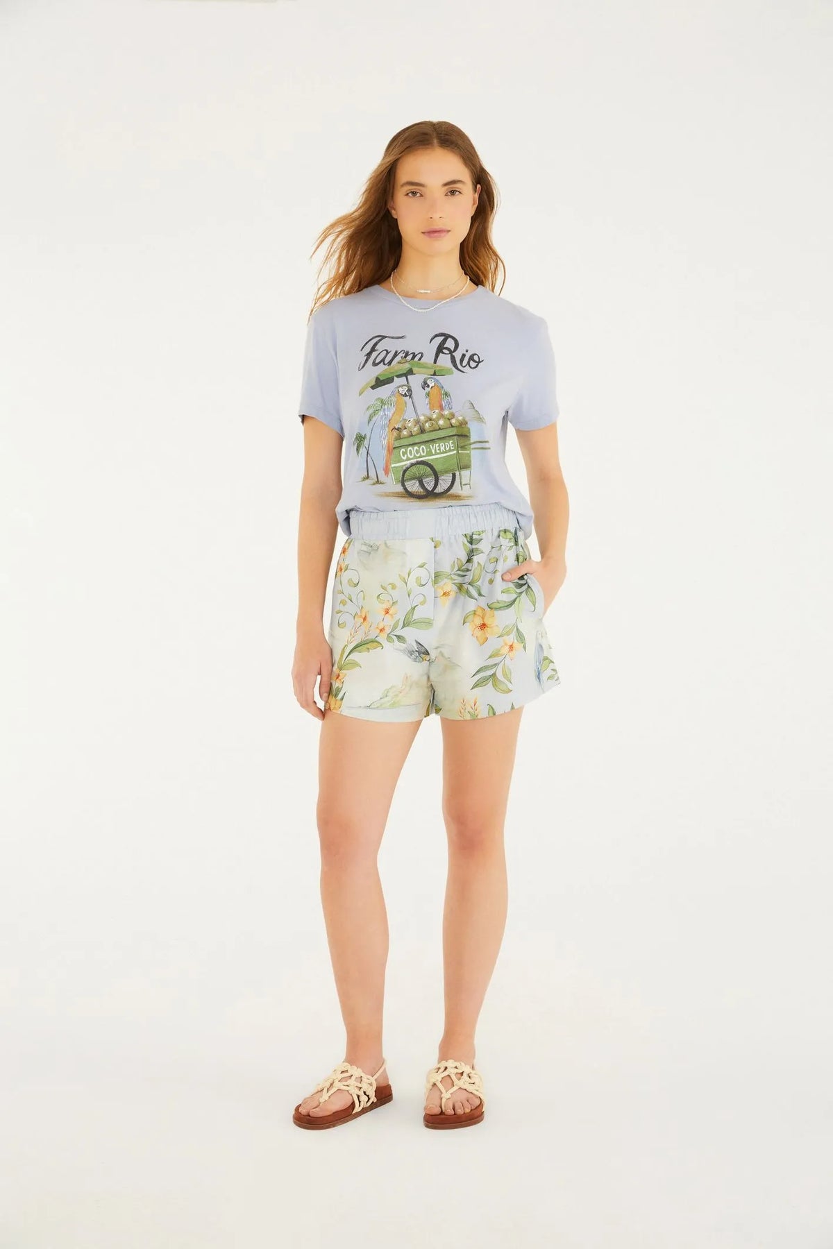 T-shirt Farm Fit Carrinho de Coco