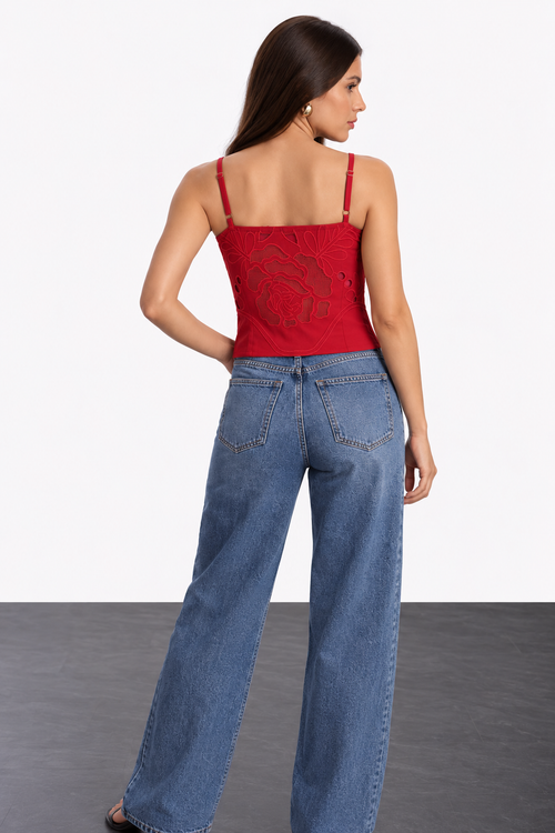 Blusa Skunk Red Edit
