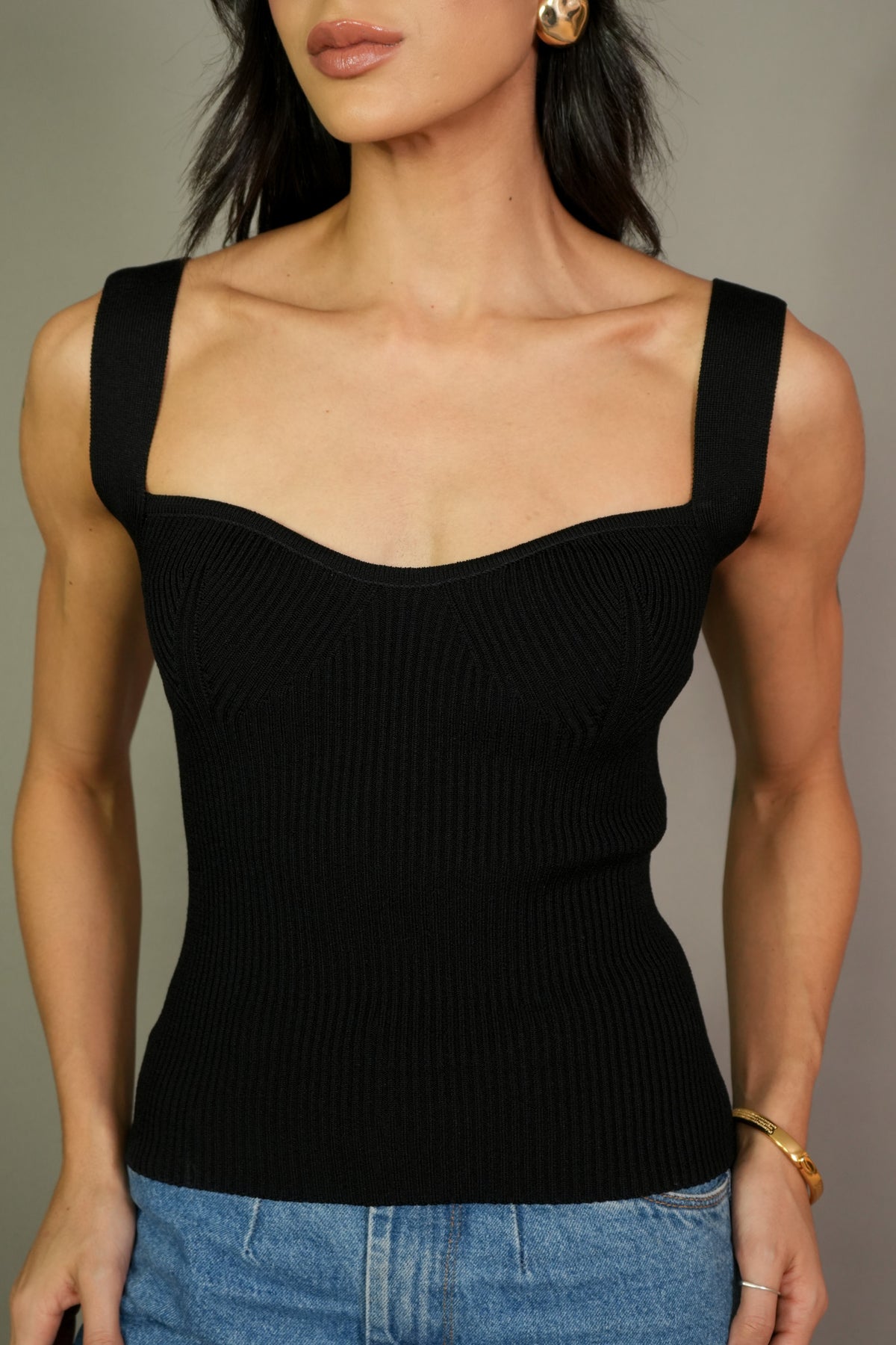 Blusa Skunk Tricot Moderna