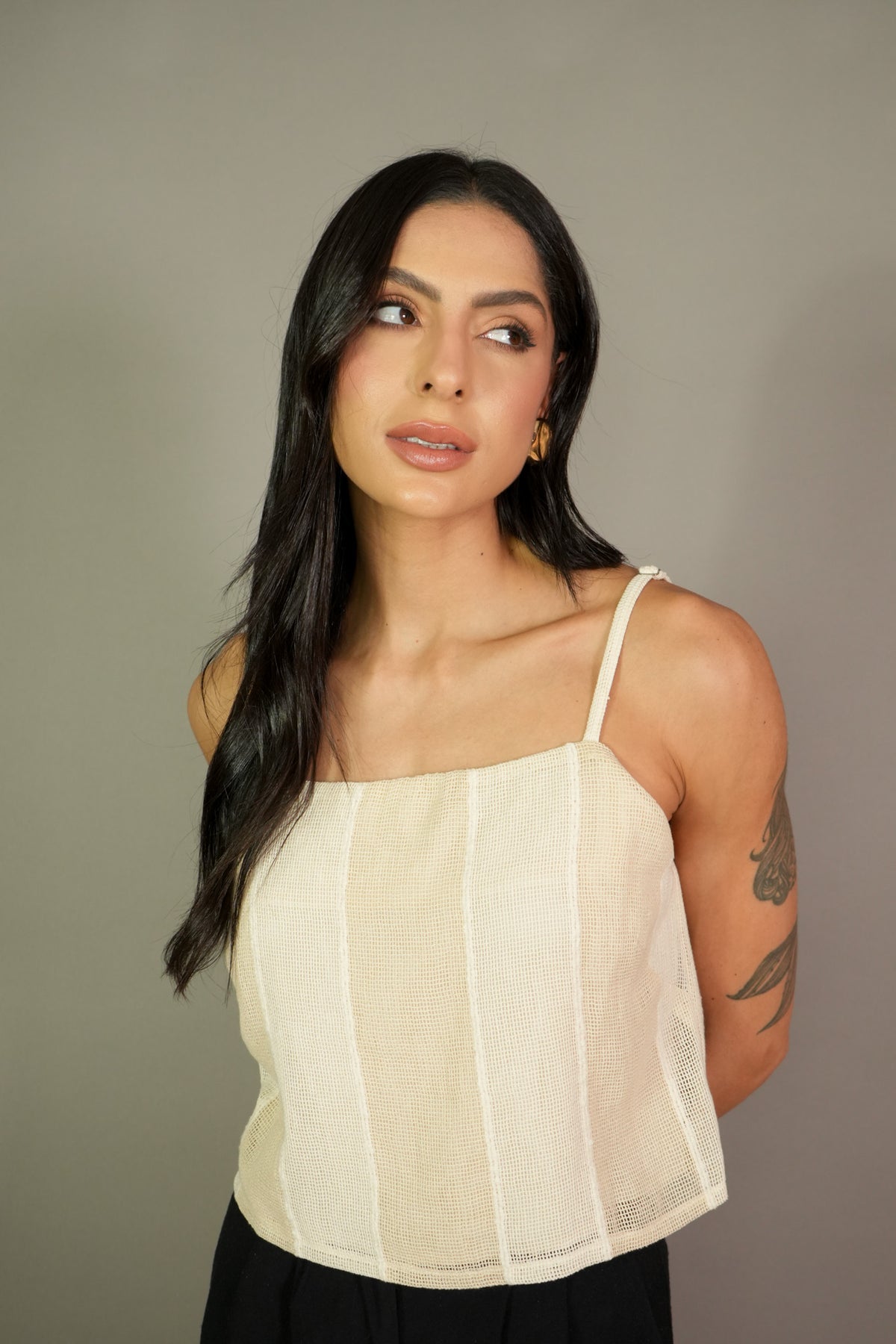 Blusa Skunk Stripe Natural