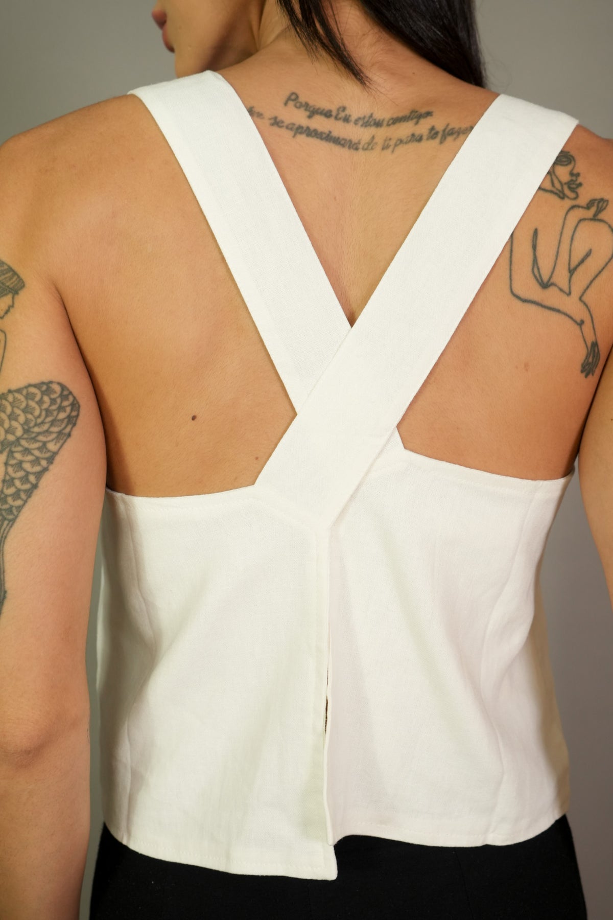 Blusa Skunk Linho Trespasse