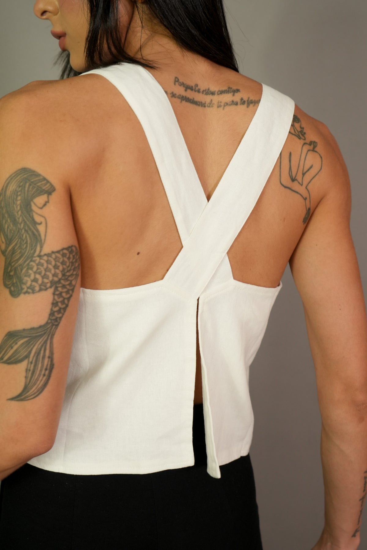 Blusa Skunk Linho Trespasse