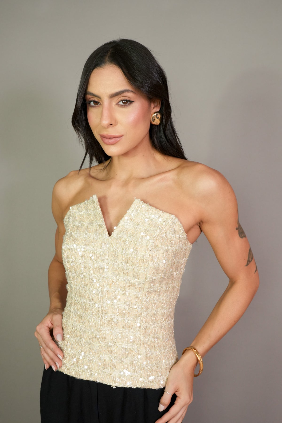 Corselet Skunk Corset Golden