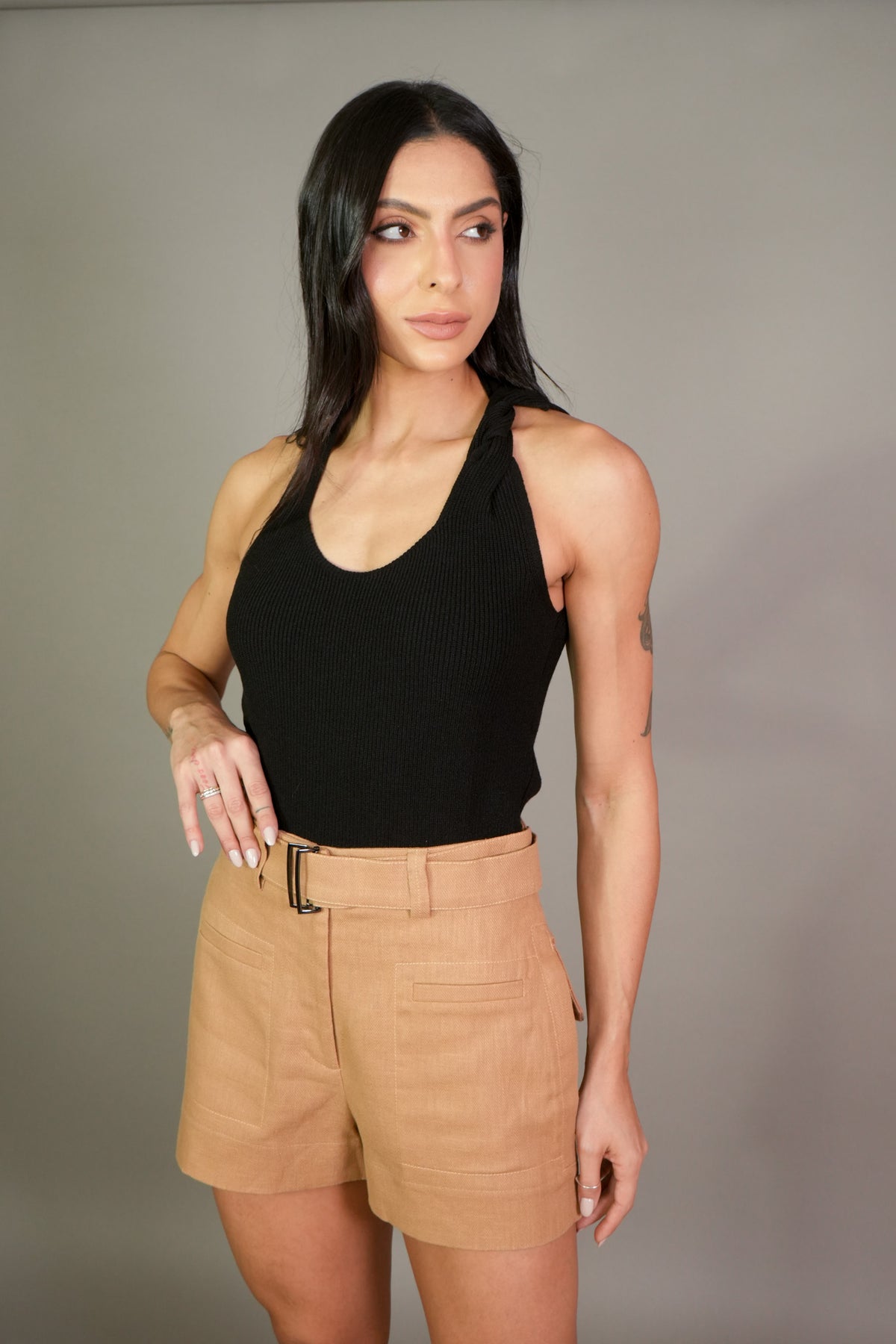 Short Skunk Pespontos Cinto
