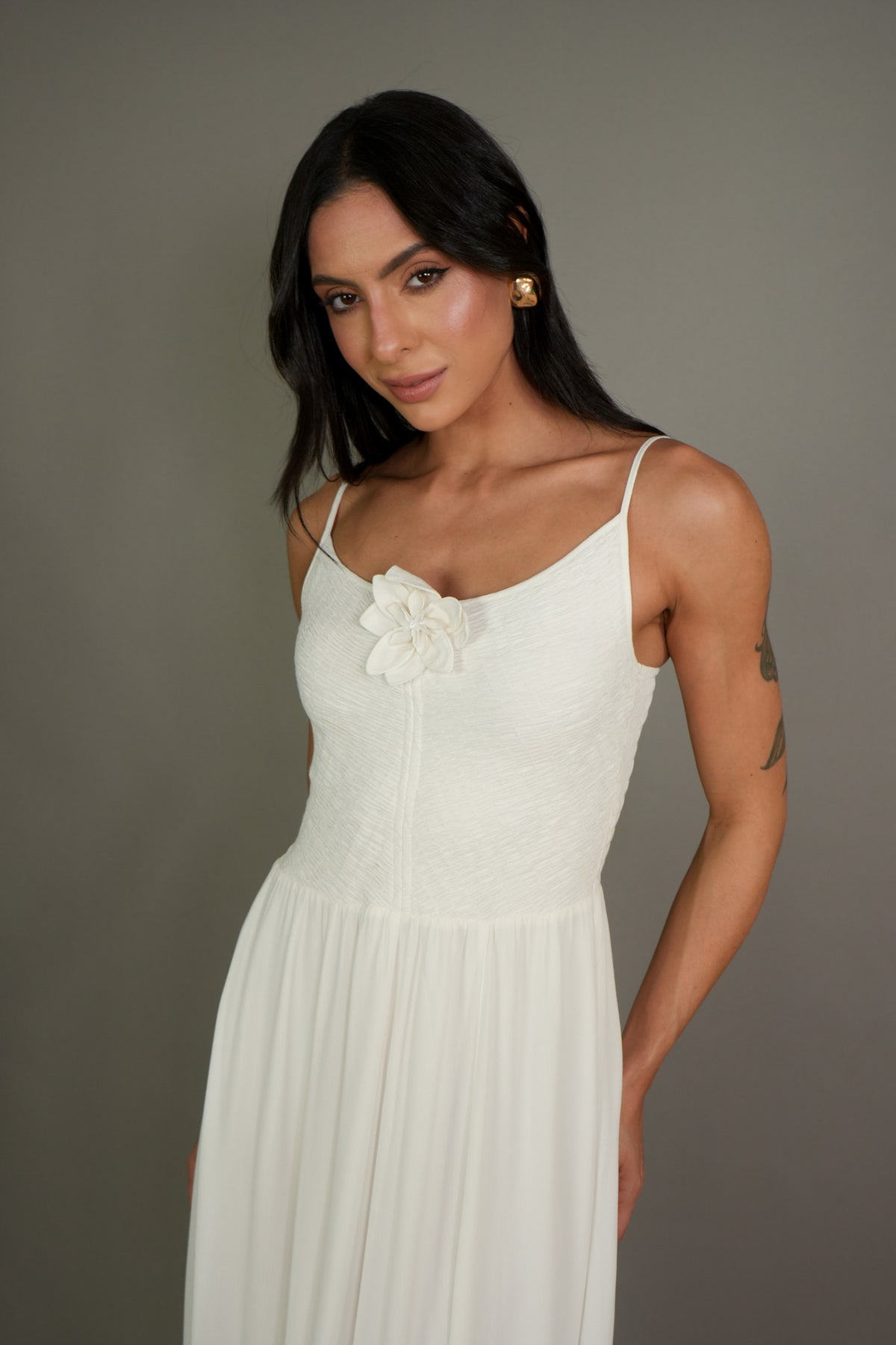 Vestido Skunk Viscose Rush Flower