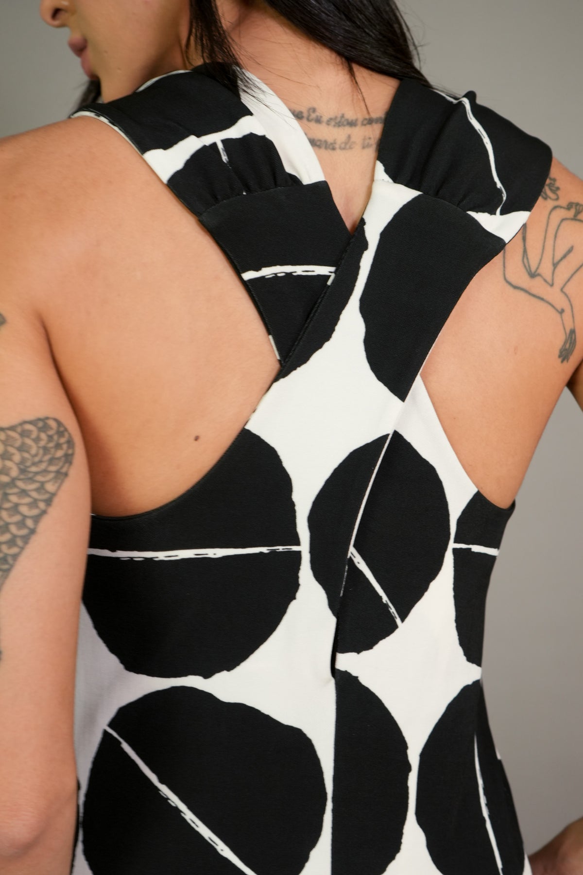 Vestido Skunk Print