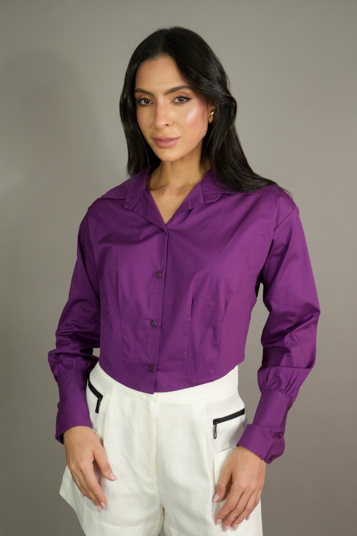 Camisa Skunk Estruturada Lastex