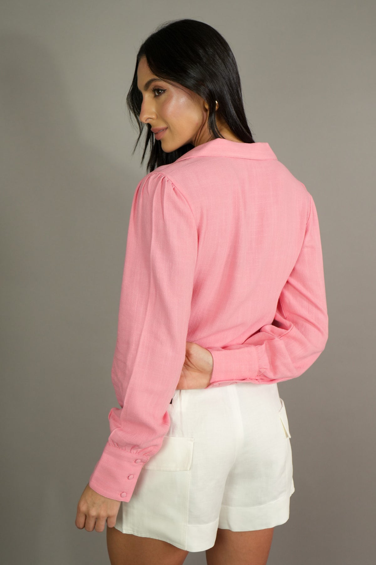 Blusa Skunk Decote Botões