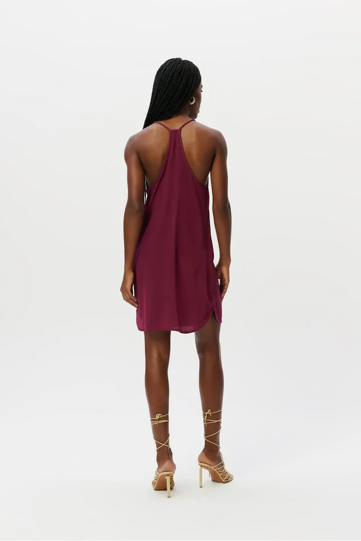 Vestido Animale Curto Seda