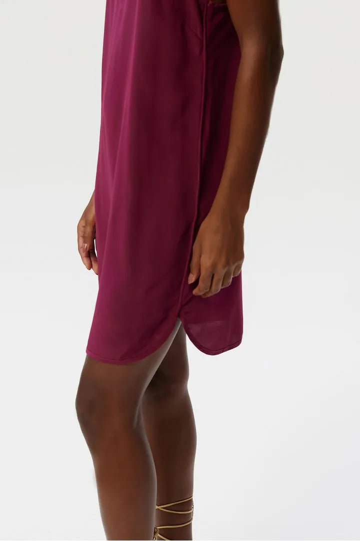 Vestido Animale Curto Seda