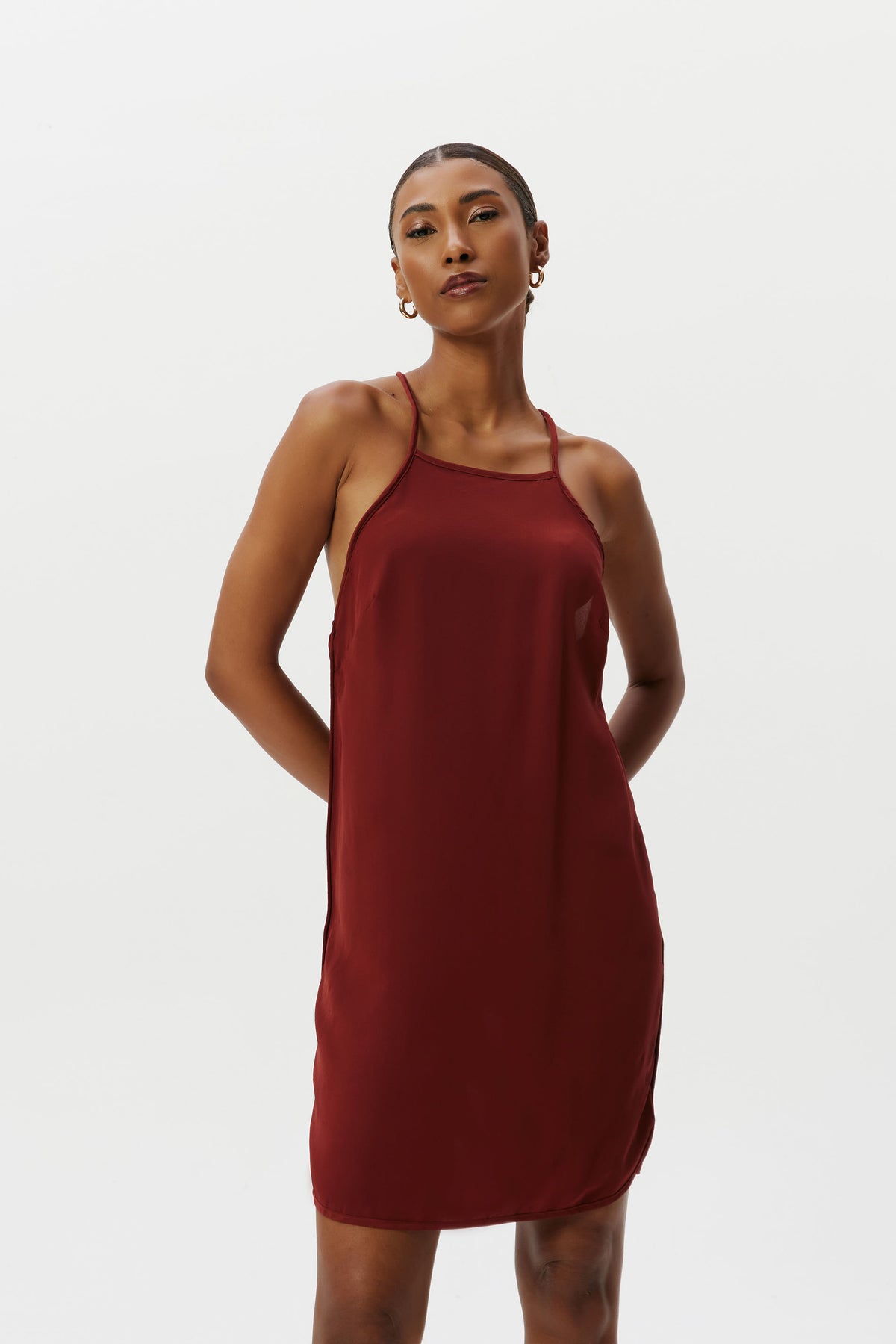 Vestido Animale Curto Seda