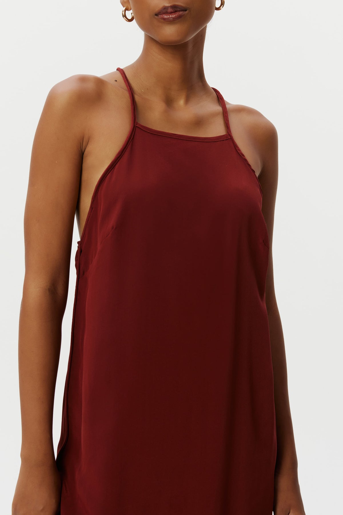 Vestido Animale Curto Seda