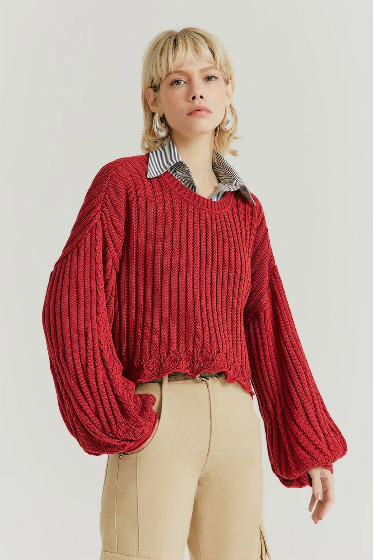 Blusa NV Tricot Aurora