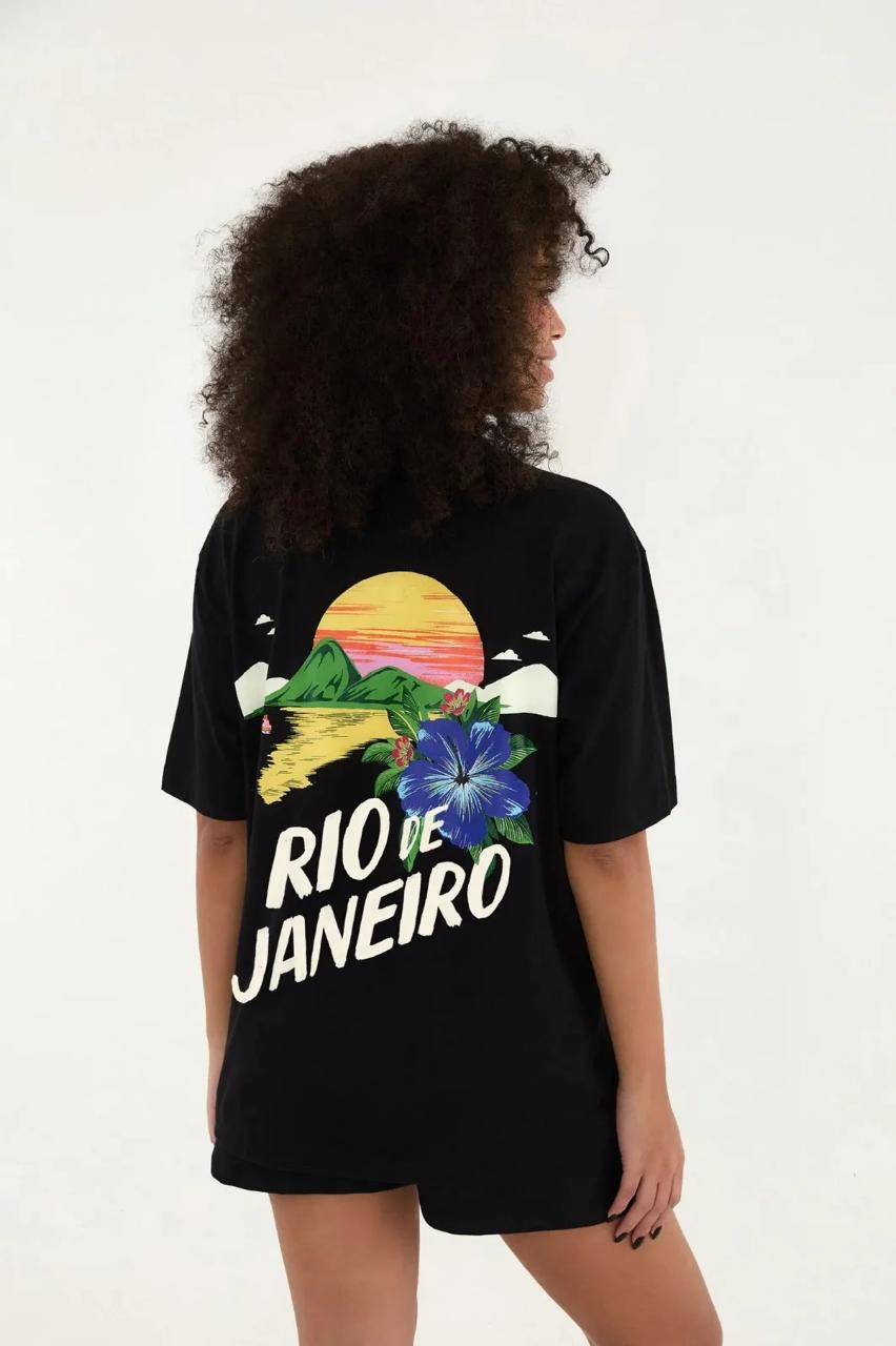 T-shirt Farm Est Floral Etc