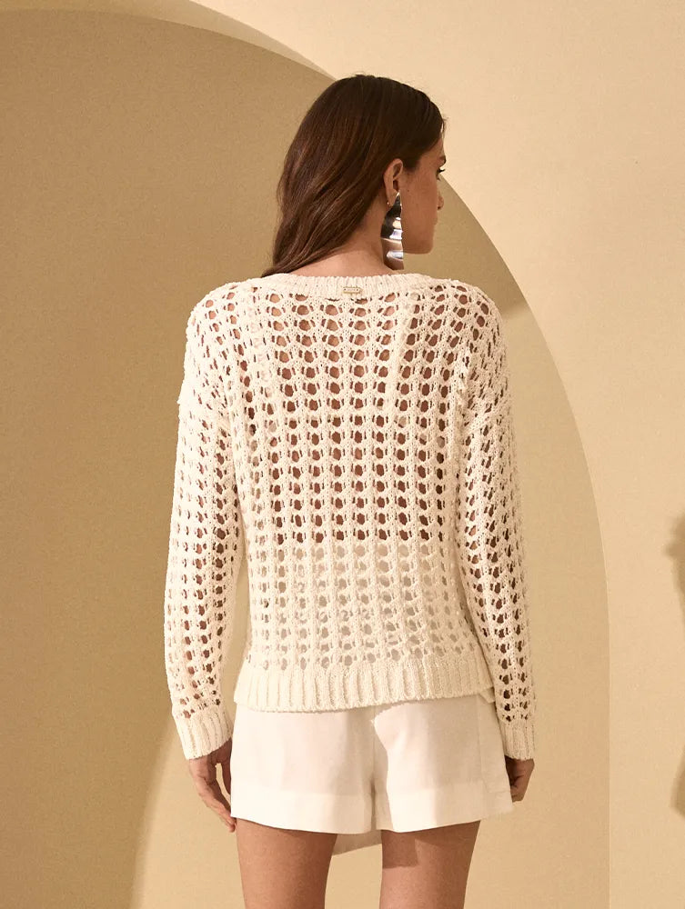 Blusa Skunk Tricot Fitas