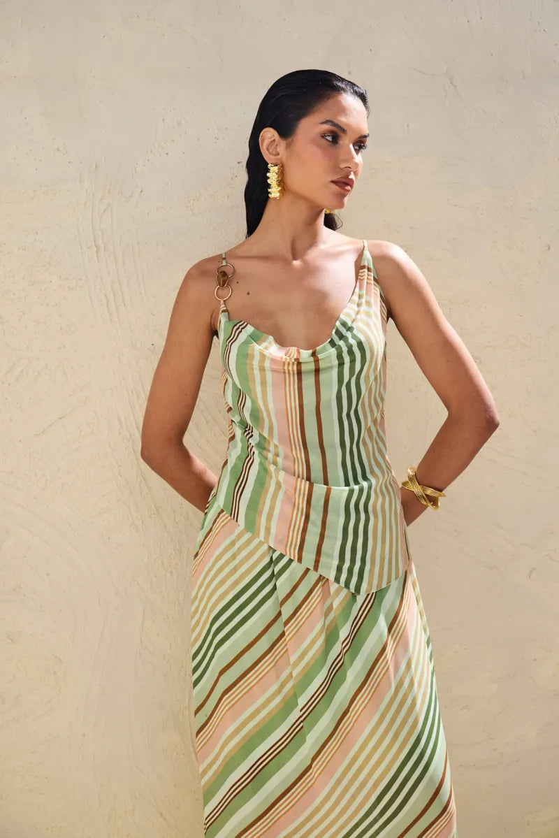 Conjunto Skunk Listrado Degage