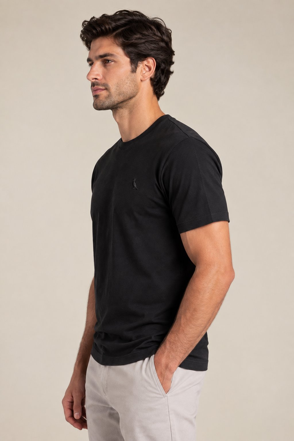 Camiseta Reserva pf Pima Bord Frente Gola o Cores