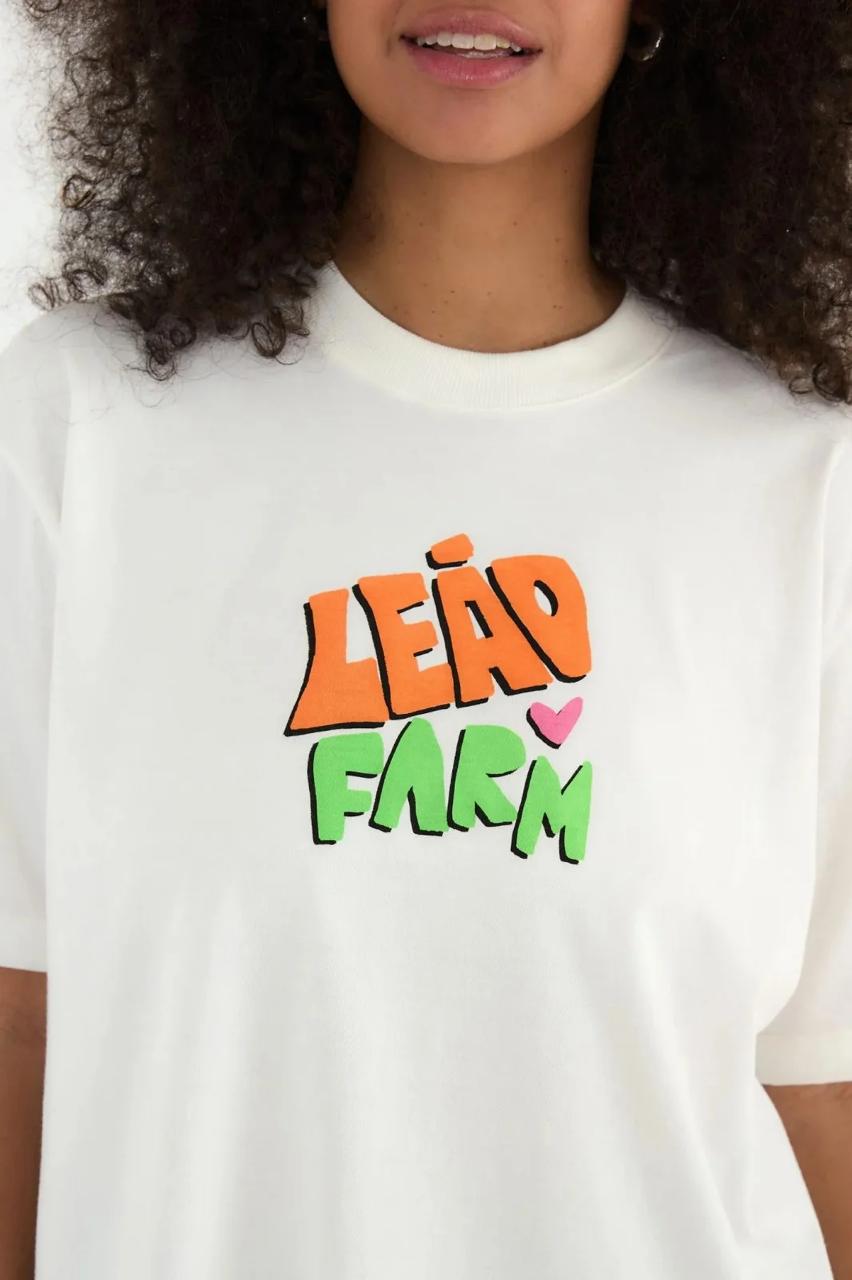 T-shirt Farm Est Silk Leao