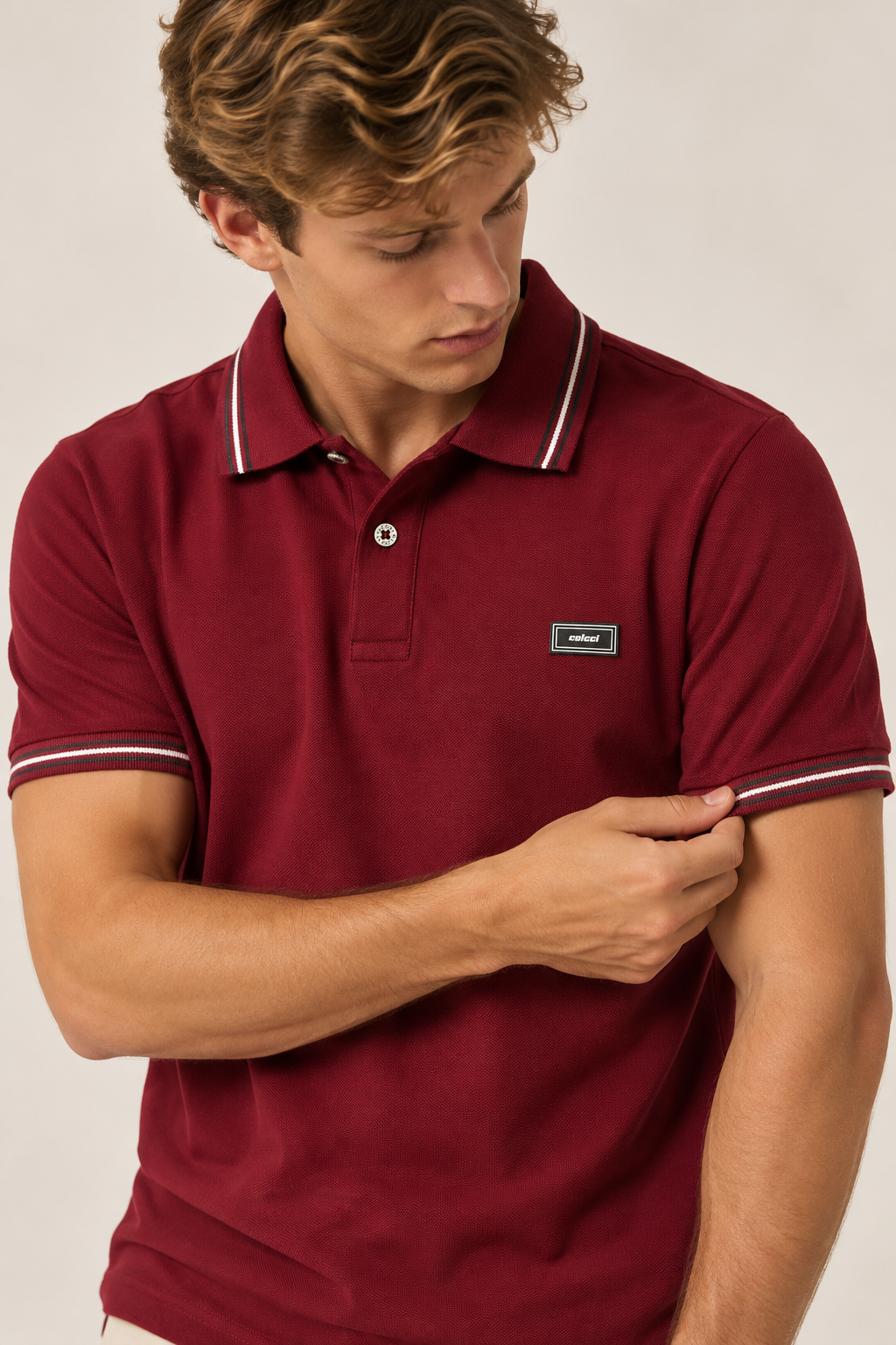 Polo Colcci Silk C/friso