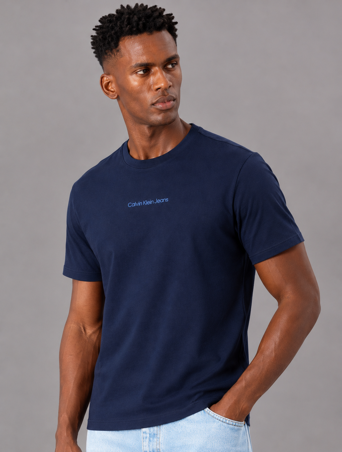 Camiseta Ckj Logo Centralizado Havana