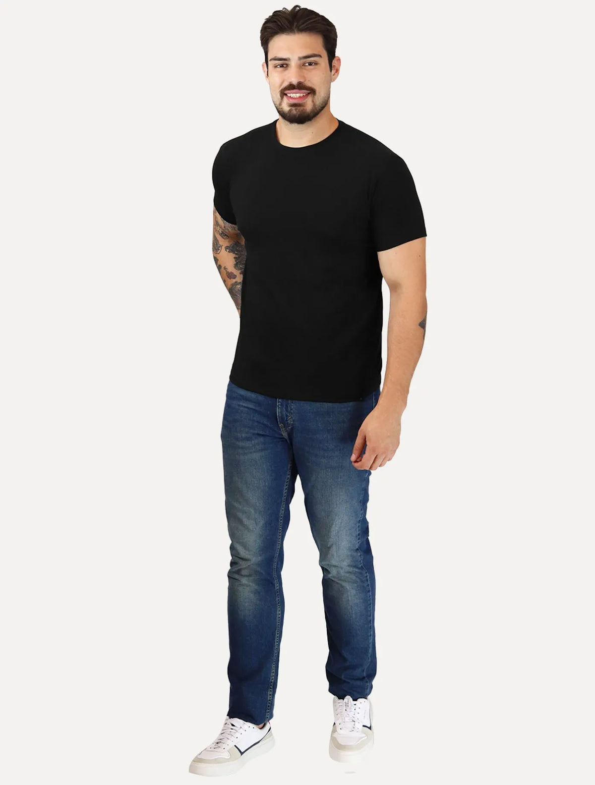 Camiseta CKJ Algodao Cotton Lisa