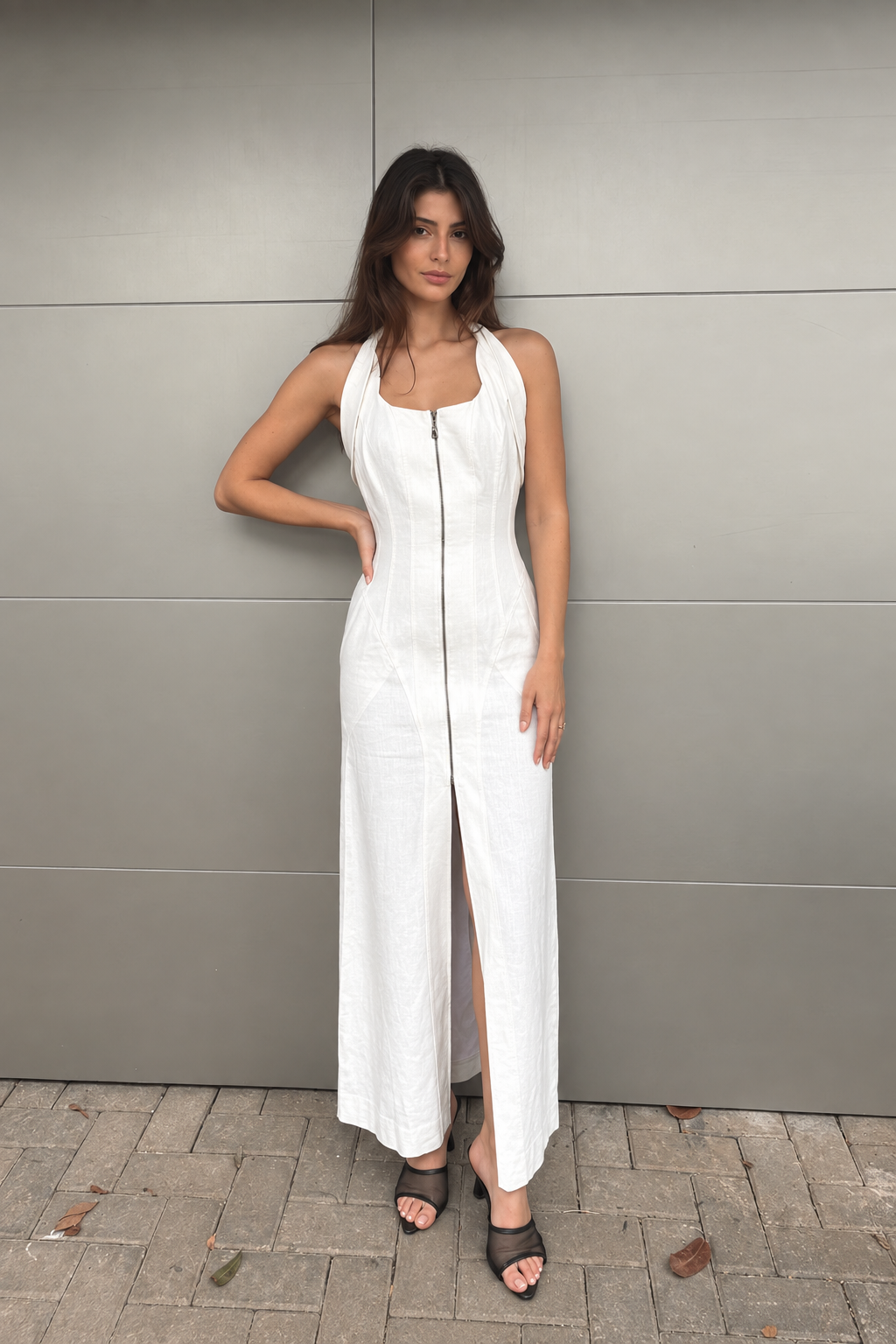 Vestido Skunk Alfaiataria Luxo